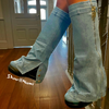 SMARTY PANTS Blue Denim - ShoeNami