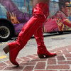 SQUARE DANCE Red - ShoeNami