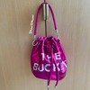 THE BUCKET BAG METALLIC Fuchsia Pink - ShoeNami