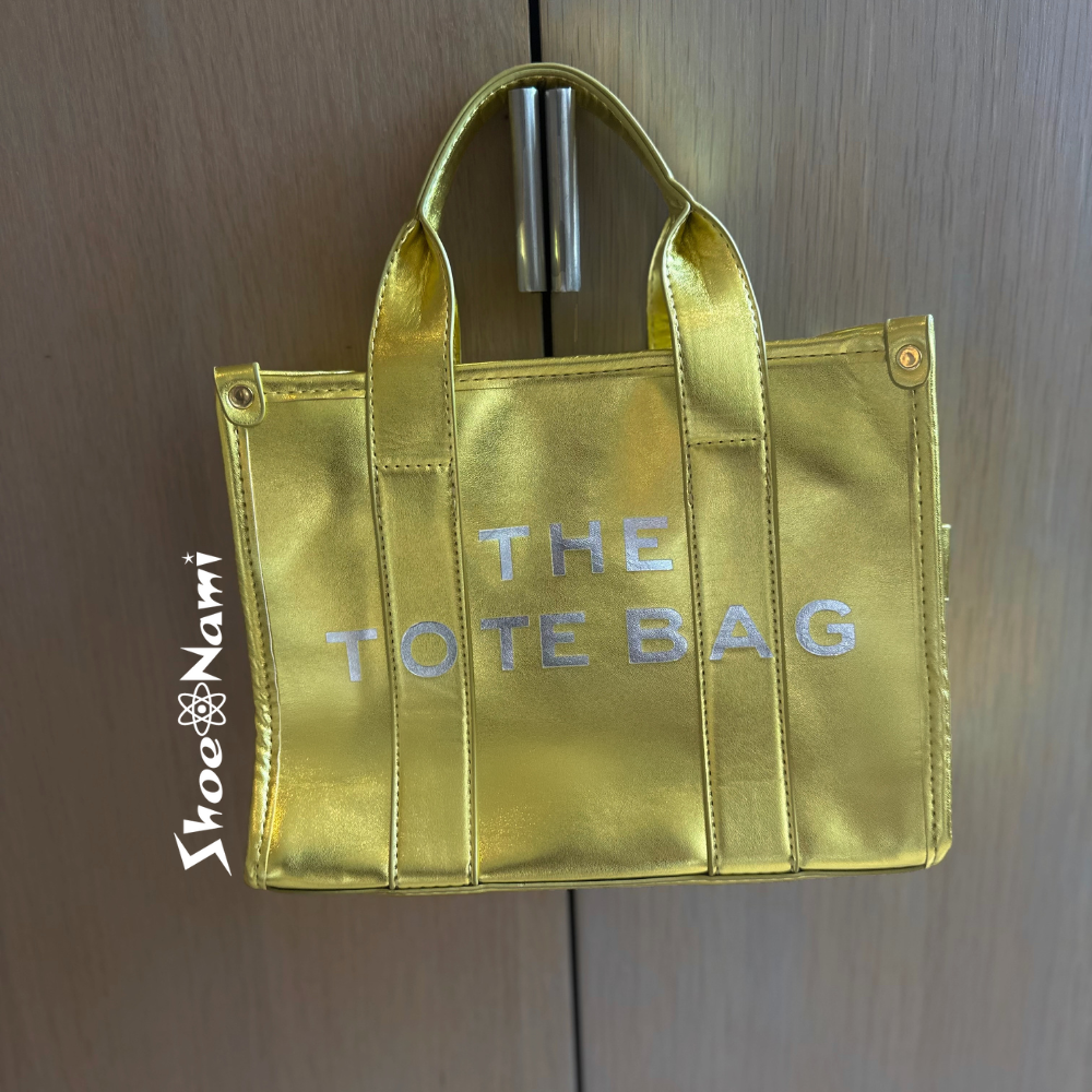 THE TOTE METALLICS Gold Yellow - ShoeNami