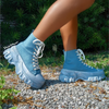 THROW IT UP Denim - ShoeNami
