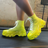 THROW IT UP Lime - ShoeNami