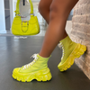 THROW IT UP Lime - ShoeNami