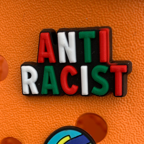 SHOE CHARMS -  ANTIRACIST - ShoeNami