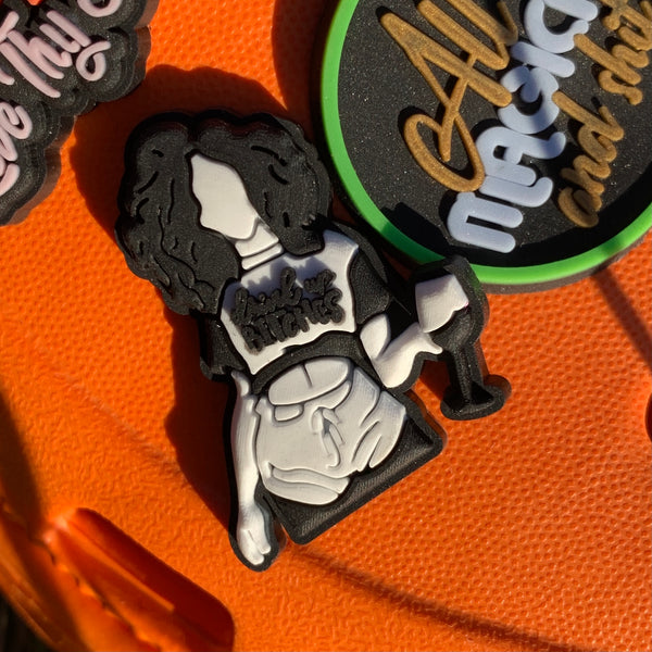 SHOE CHARMS - BACK UP BITCHES - ShoeNami