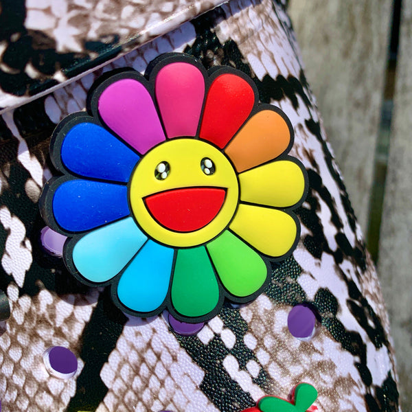 SHOE CHARMS - HAPPY FLOWER (JUMBO) - ShoeNami