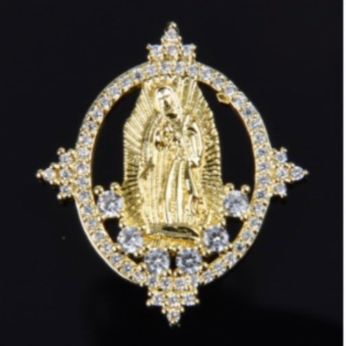 METAL SHOE CHARMS - MOTHER MARY - ShoeNami