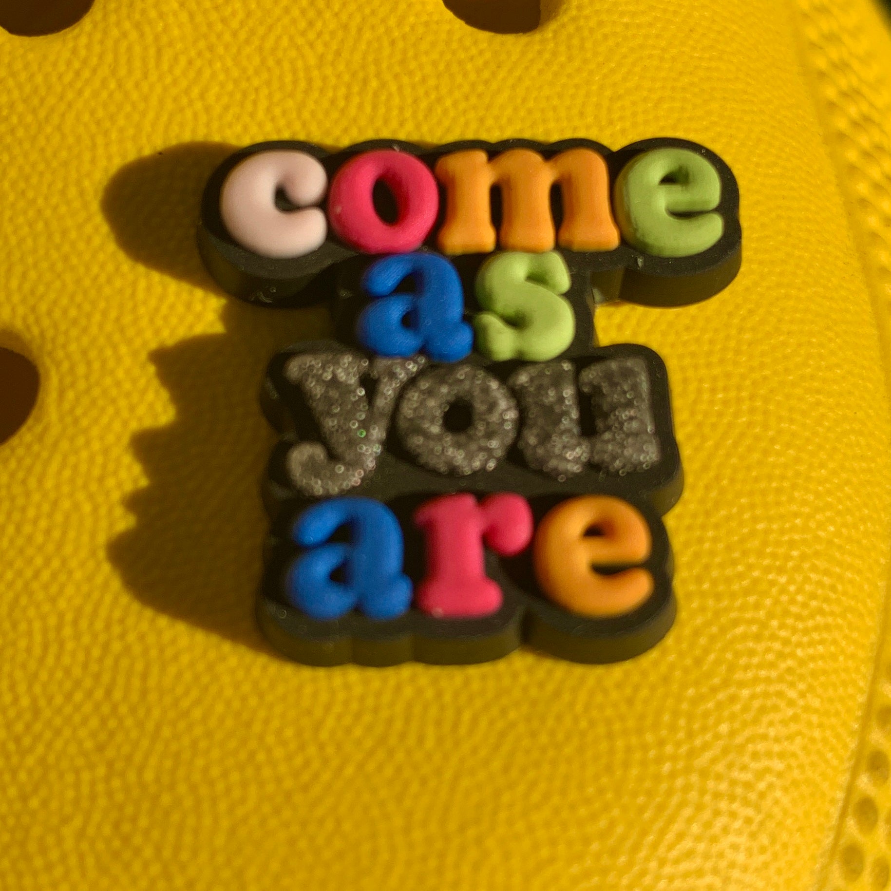 SHOE CHARMS - COME AS YOU ARE - ShoeNami