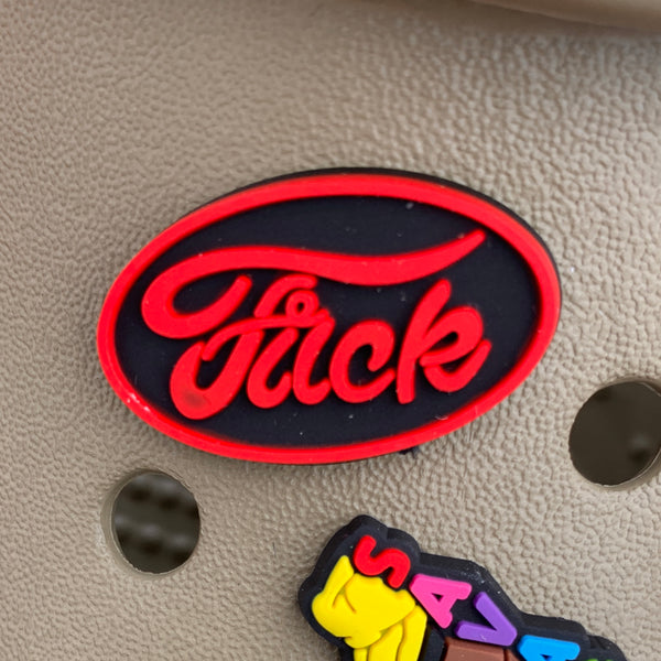 SHOE CHARMS - FUCK - ShoeNami