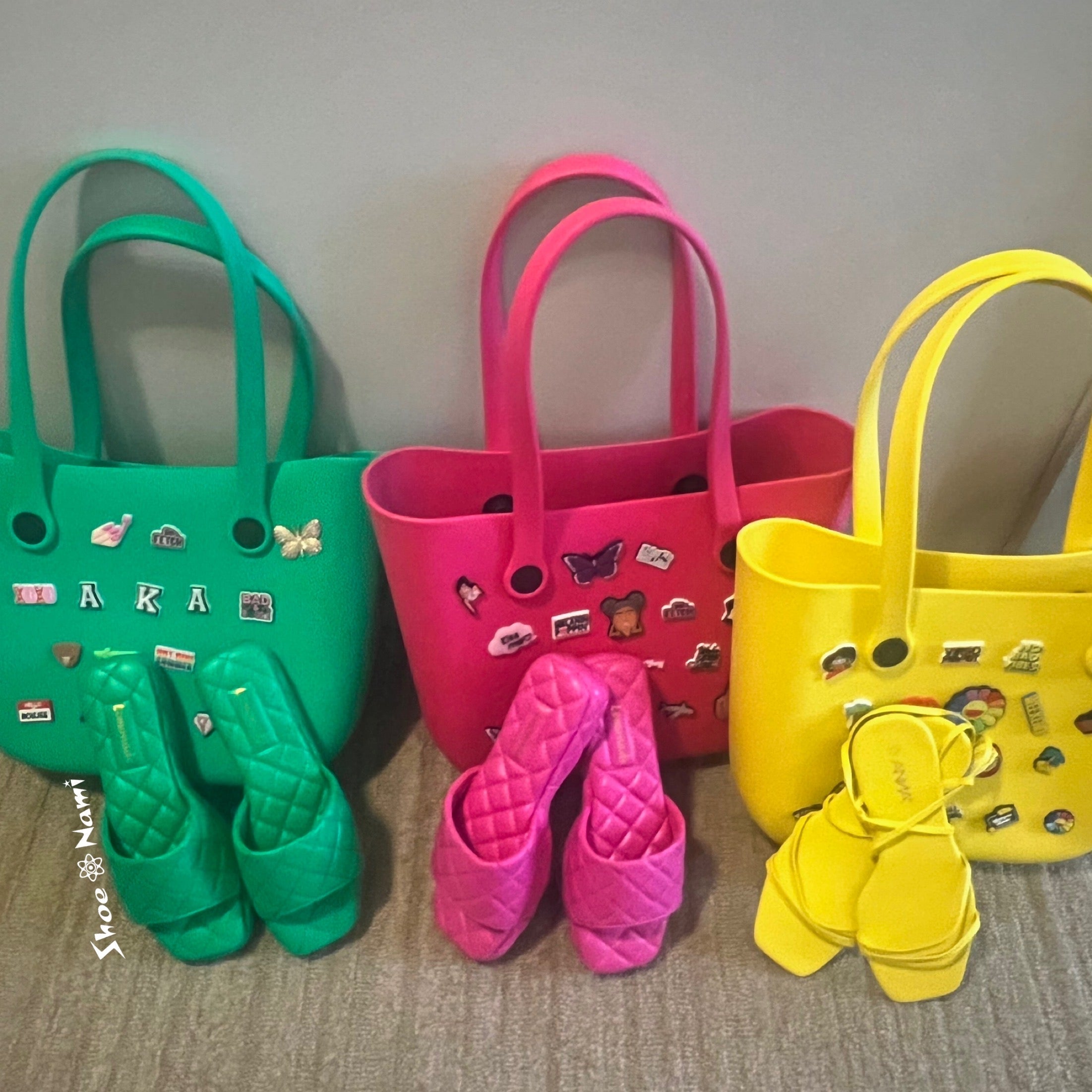 CHARMING BAG Lime Green - ShoeNami