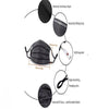 LIGHT UP FACE MASK White - ShoeNami