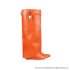 MUTTO-1 Orange Faux Leather - ShoeNami