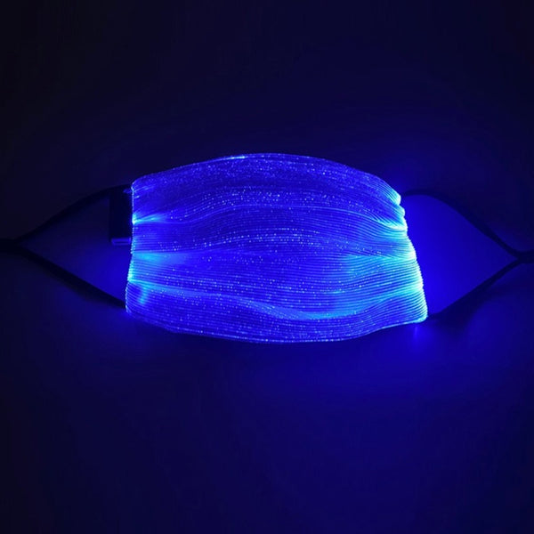 LIGHT UP FACE MASK White - ShoeNami