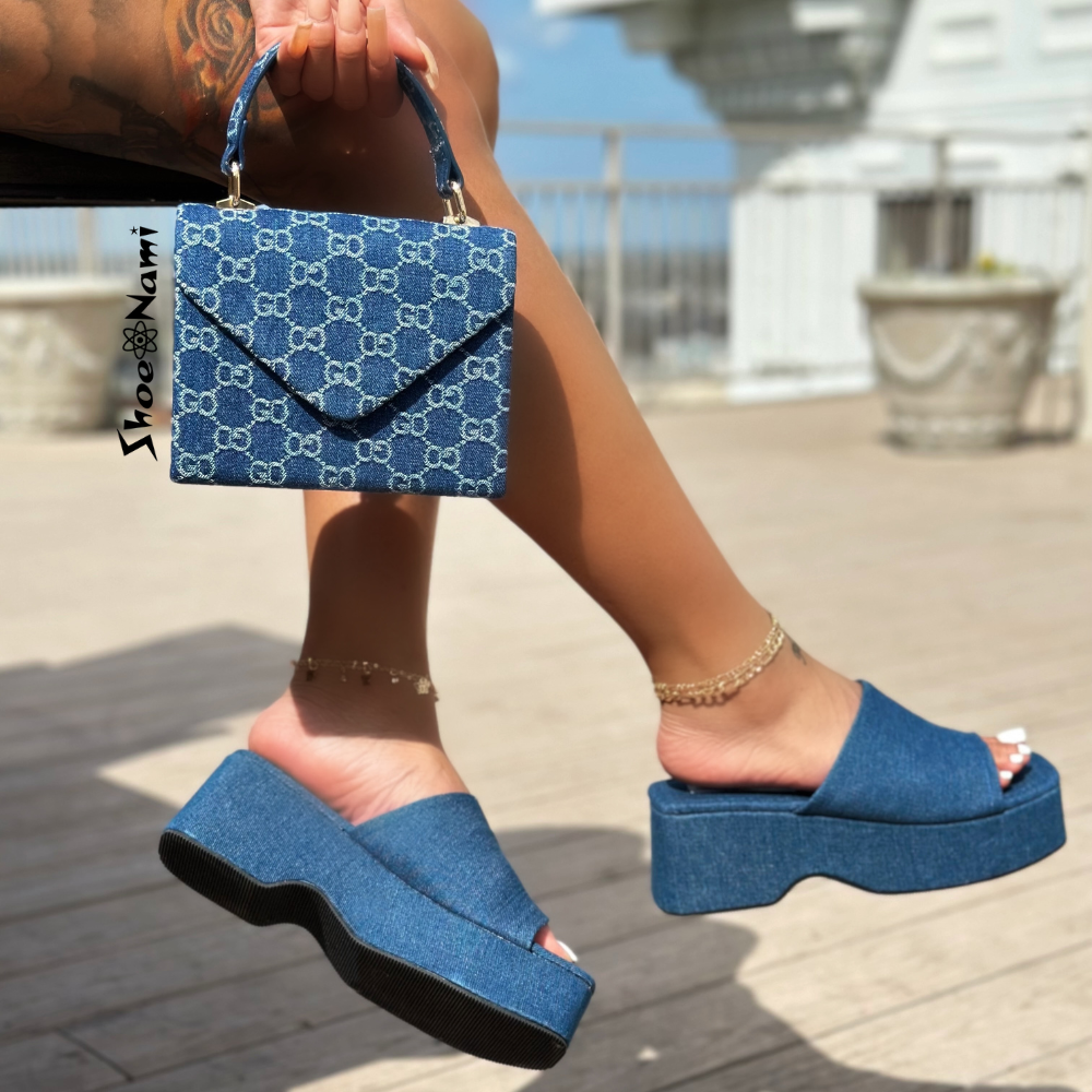 AIDA-01 Blue Denim - ShoeNami