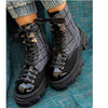 ARTISTIC-2 Black Plaid - ShoeNami
