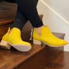 AVERY SNAKE Lemon Yellow - ShoeNami