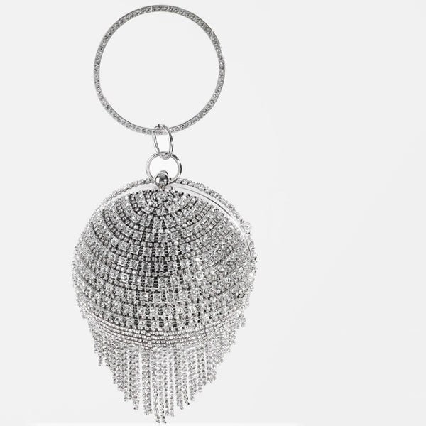 BALLROOM BAG/MMA8595 Silver - ShoeNami