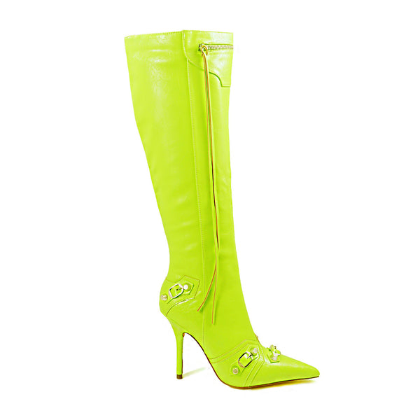 BEXIE-3 Lime - ShoeNami