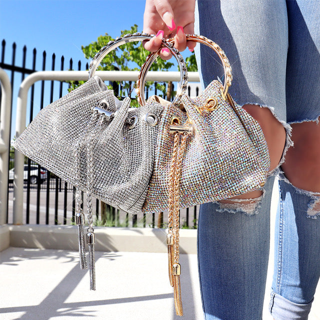 BUCKY BAG Gold - ShoeNami