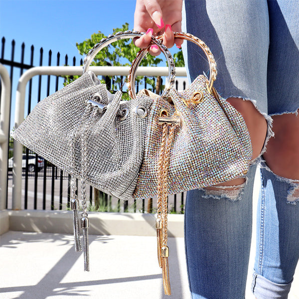 BUCKY BAG Gold - ShoeNami