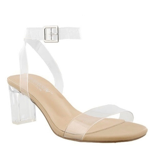 CHLOE-10 Nude Clear - ShoeNami
