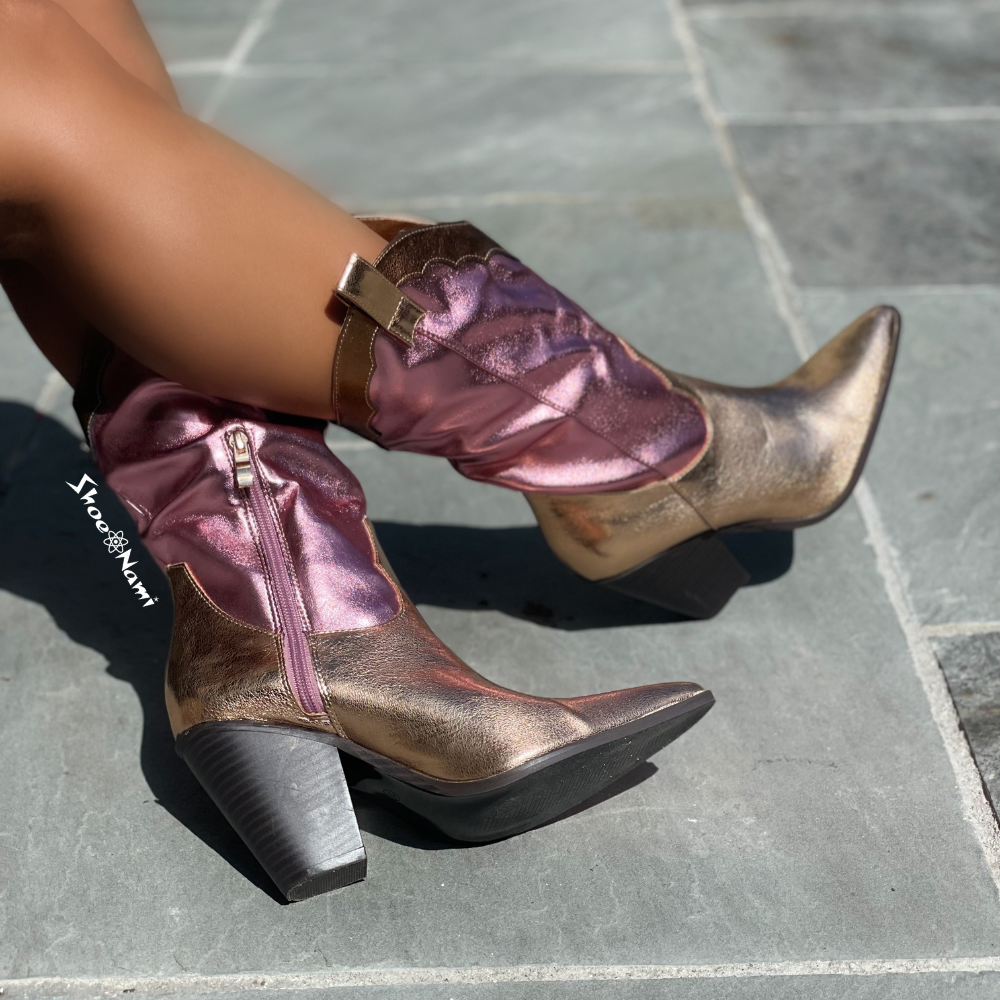 COLEEN-2 Metallic Multi - ShoeNami