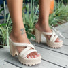 DARE ME Beige - ShoeNami