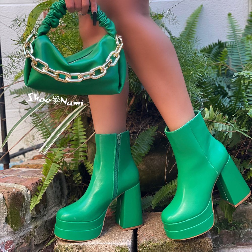 NYOMI/32022 BAG Green - ShoeNami