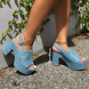 FORTE-15 Light Blue Denim - ShoeNami