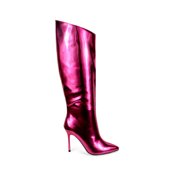FRENZY-1 Pink Metallic Faux Leather - ShoeNami
