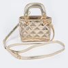 METALLIC LIL STUFF BAG/HMC1140 Gold - ShoeNami