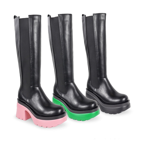 HAZEY-4 Black - ShoeNami