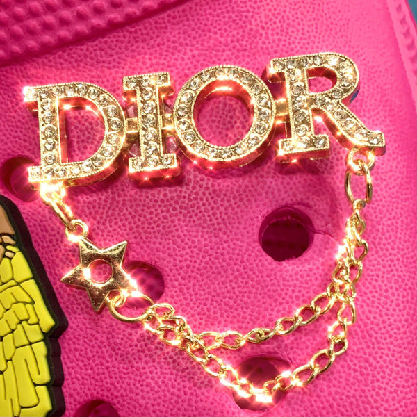 CHAIN SHOE CHARMS - CHAIN DANGLE STAR - ShoeNami