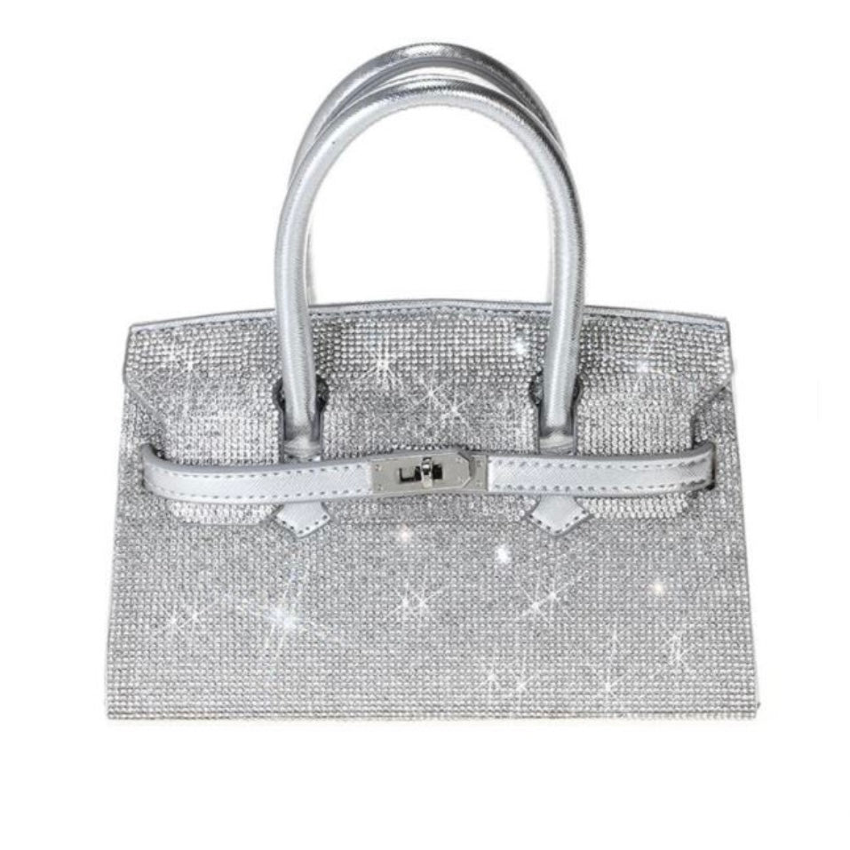 FASHIONABLY LATE BAG/HD3893/026 Silver - ShoeNami