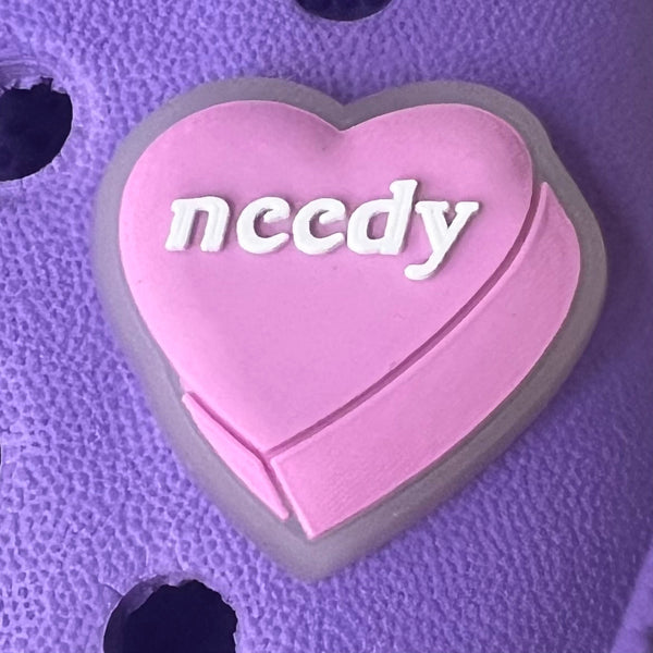 SHOE CHARMS -  NEEDY - ShoeNami