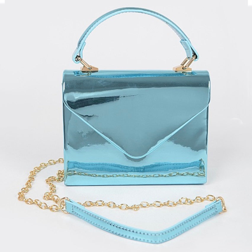 BUFFY BAG/HPC3739 Blue Metallic - ShoeNami