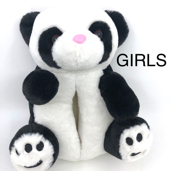 TEDDY PLUSH-01K KIDS Panda - ShoeNami