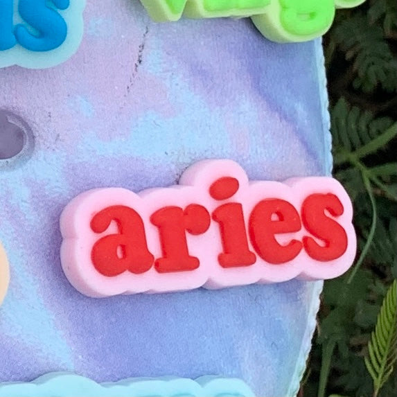 SHOE CHARMS - WRITTEN ARIES - ShoeNami