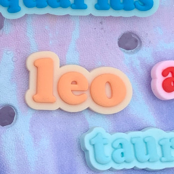 SHOE CHARMS - WRITTEN LEO - ShoeNami