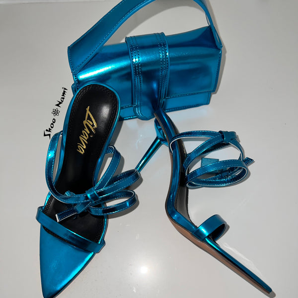 BANKS-2A Metallic Blue - ShoeNami
