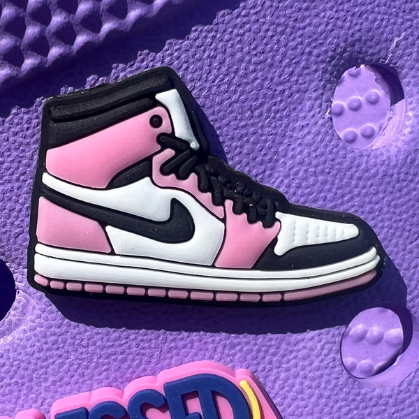 SHOE CHARMS - PINK JORDANS - ShoeNami