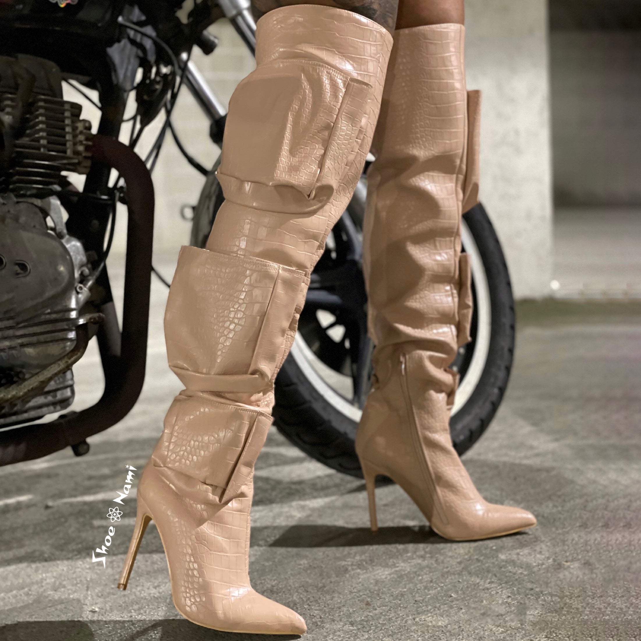 LEVEL UP Nude - ShoeNami