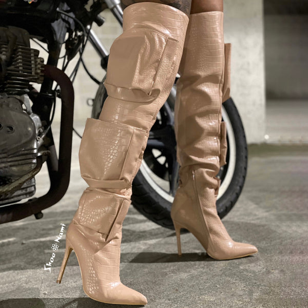 LEVEL UP Nude - ShoeNami