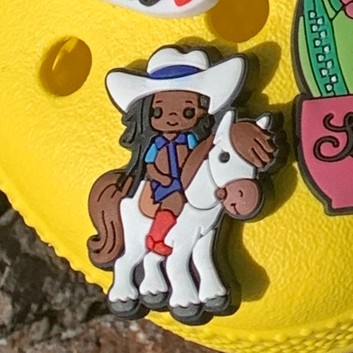 SHOE CHARMS - COWGIRL - ShoeNami