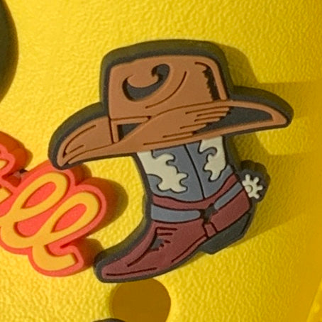 SHOE CHARMS - COWBOY BOOT/HAT - ShoeNami