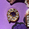 METAL SHOE CHARMS - BLINGY LETTERS - ShoeNami