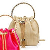 PARIS BAG Nude Raffia - ShoeNami