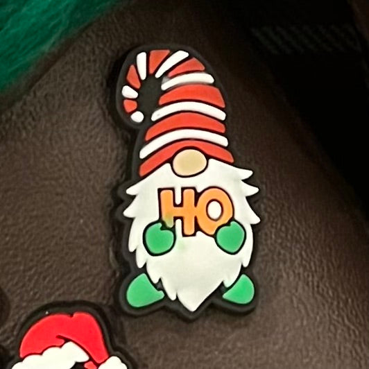 SHOE CHARMS - THIRD HO CHRISTMAS GNOME - ShoeNami