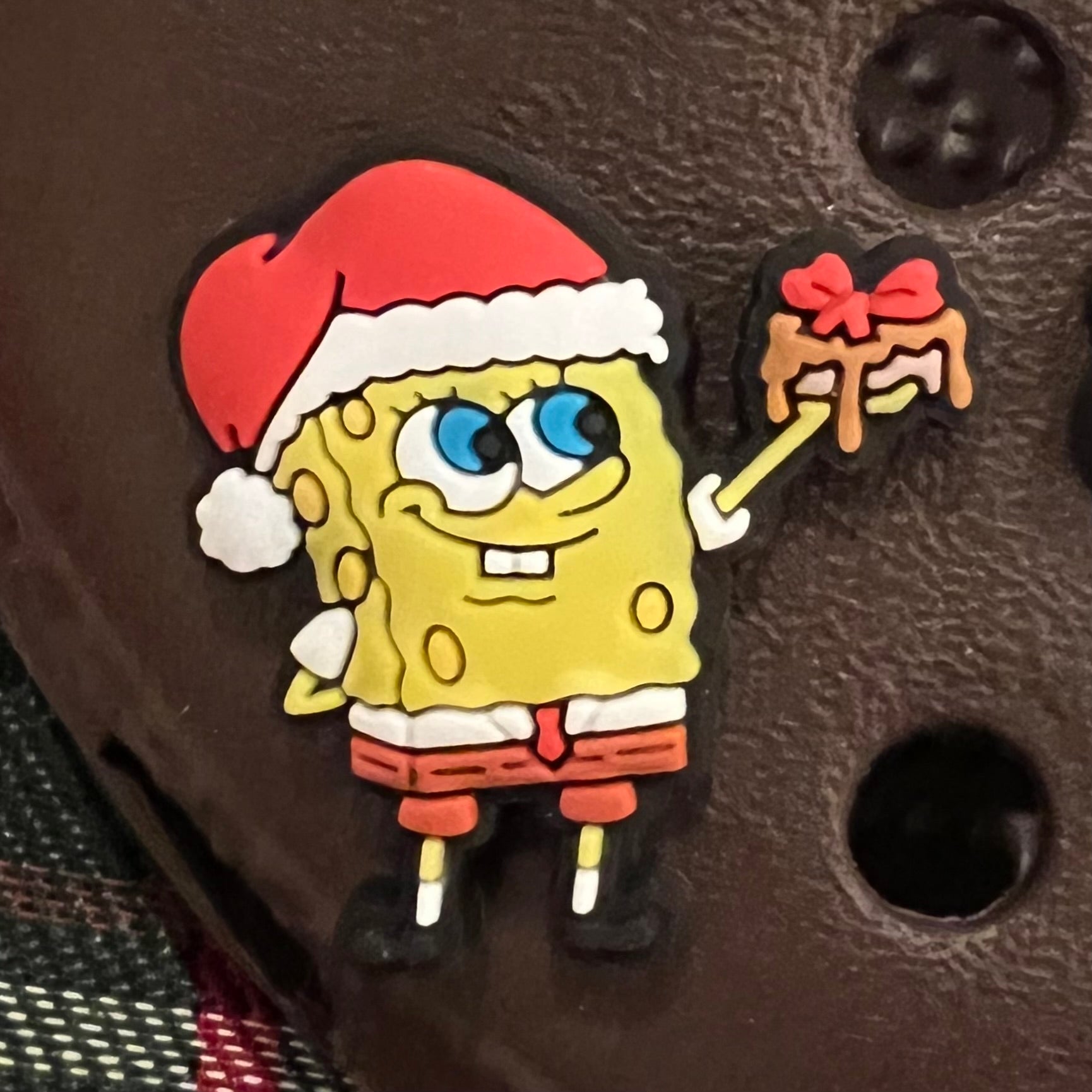 SHOE CHARMS -  CHRISTMAS SPONGEBOB - ShoeNami