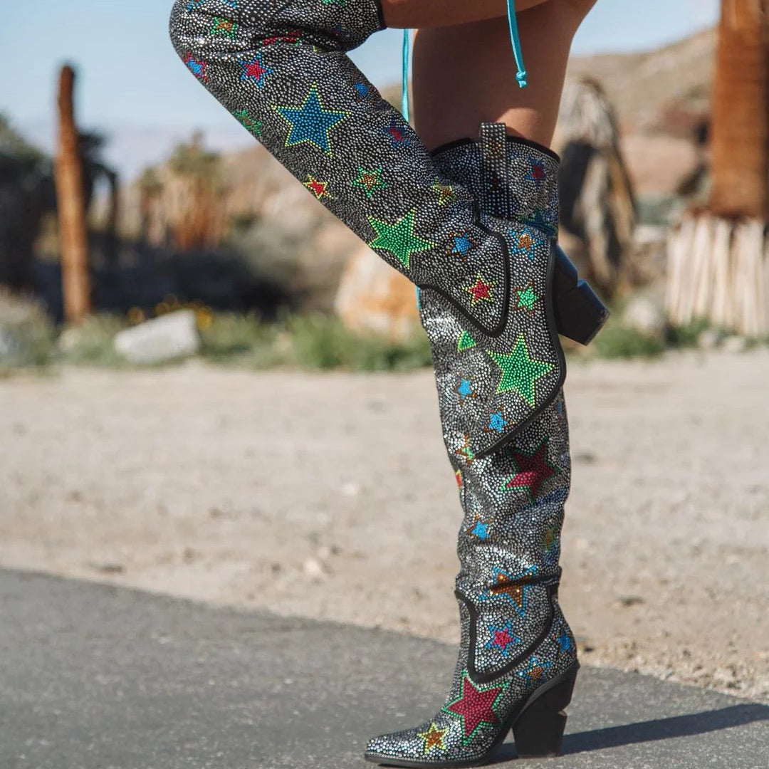 MIREYA Black Multi - ShoeNami